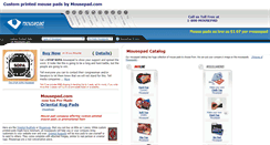 Desktop Screenshot of mousepad.com